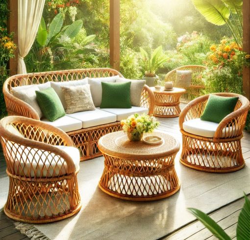 Elegant Handcrafted Wicker Rattan Furniture