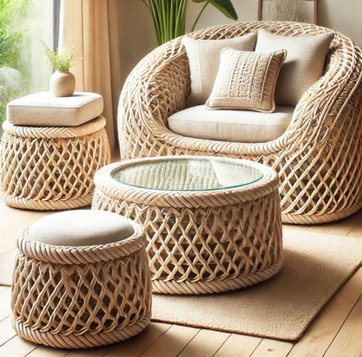 Wicker Seagrass Water Hyacinth Furniture